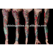 2016 nouveau motif rose tatouage bras manche